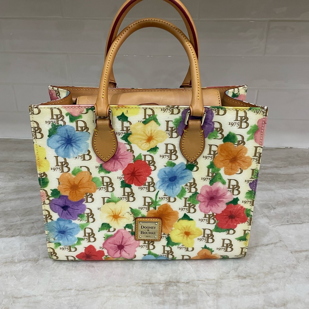 Dooney and Bourke floral janine bag